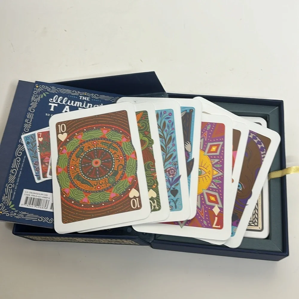 The Illuminated Tarot | Complete Card Deck Along With Instructional Booklet Box